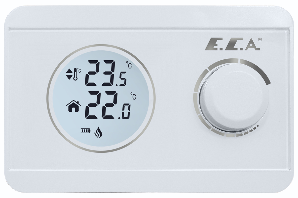 E.C.A. oda termostatları ile doğru ısı yönetiminde tasarruf dönemi