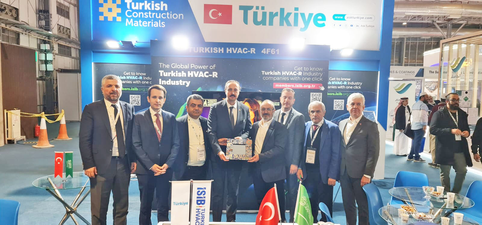 İSİB, BIG 5 Saudi Yapı Fuarı’na Info Stand ile Katıldı