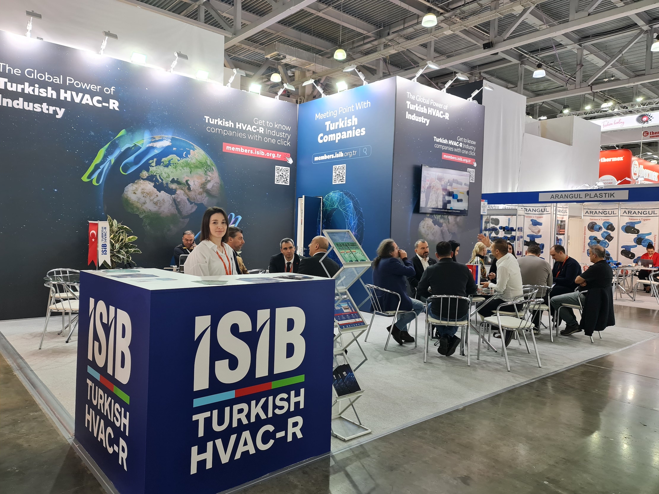 İSİB, Aquatherm Moskova Fuarı’na  Info Stand ile Katıldı