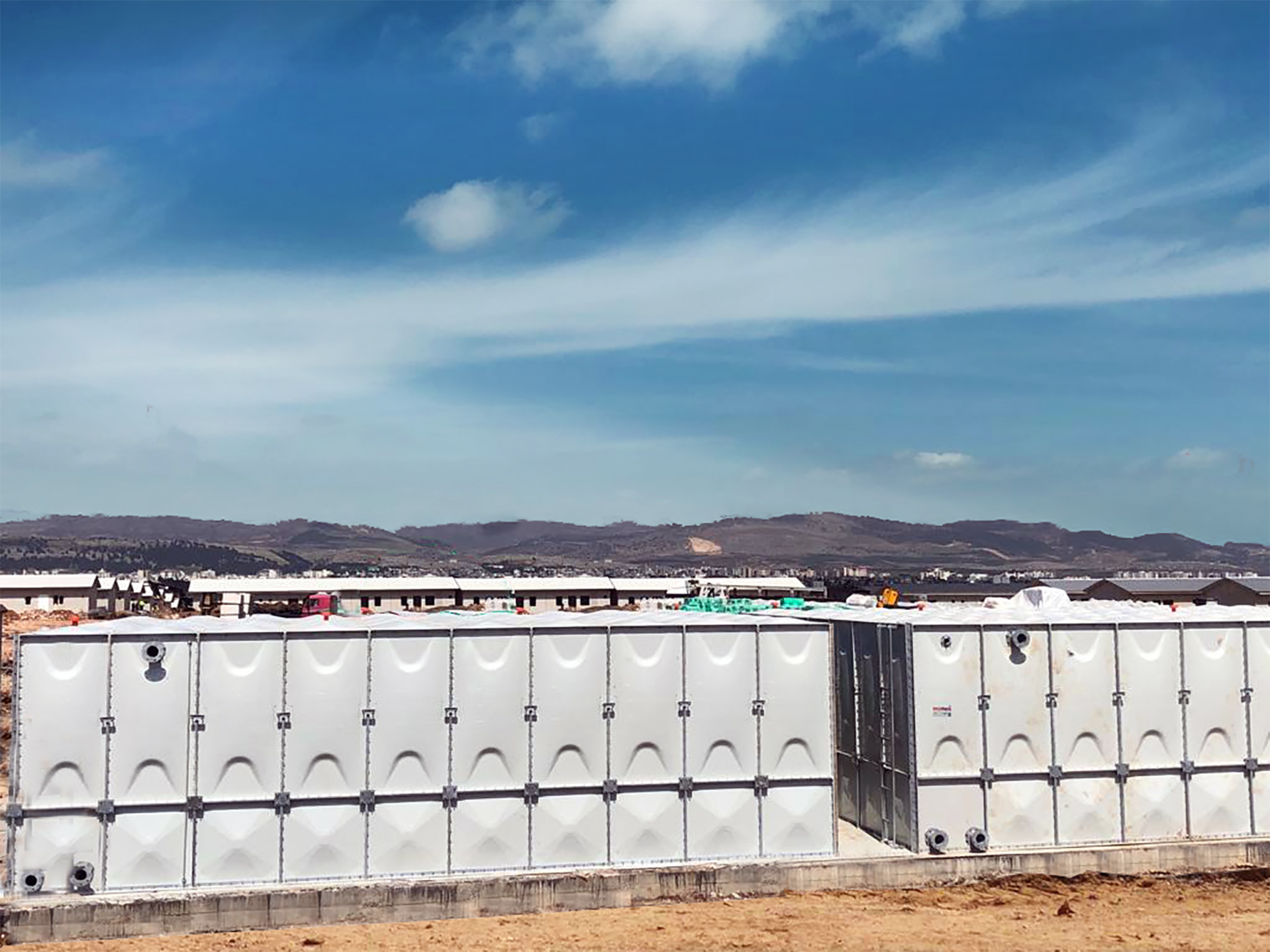 Ekomaxi, Adıyaman’da 12 bin kişilik konteyner kentin suyunu güvenle depolayacak