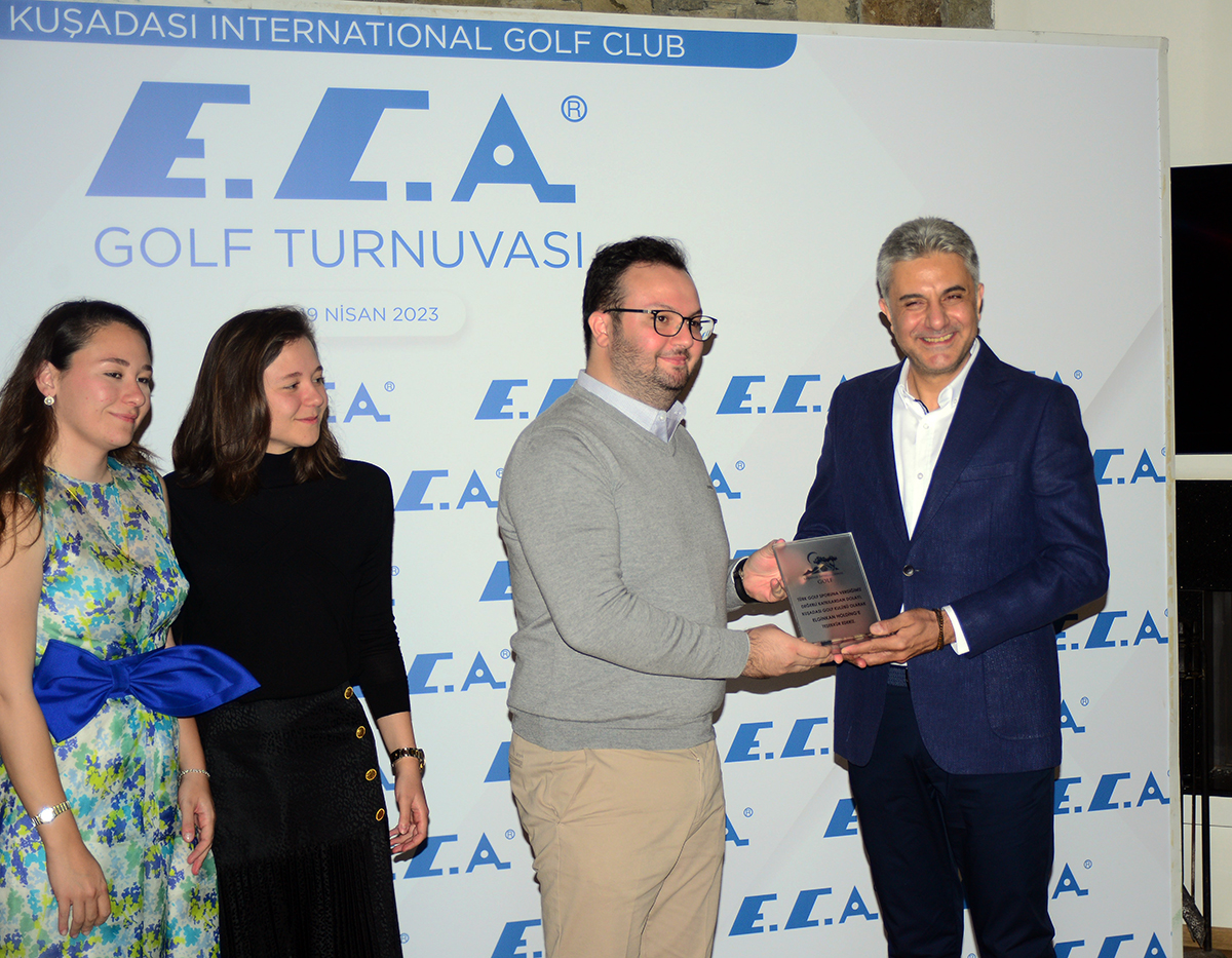 E.C.A., Golf Turnuvası’nın ana sponsoru oldu