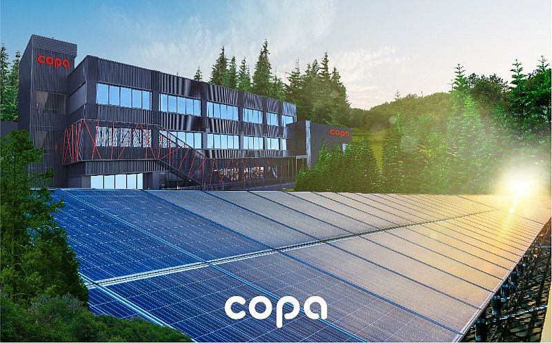 Enerjisini güneşten alan COPA, sürdürülebilirlik için çalışıyor