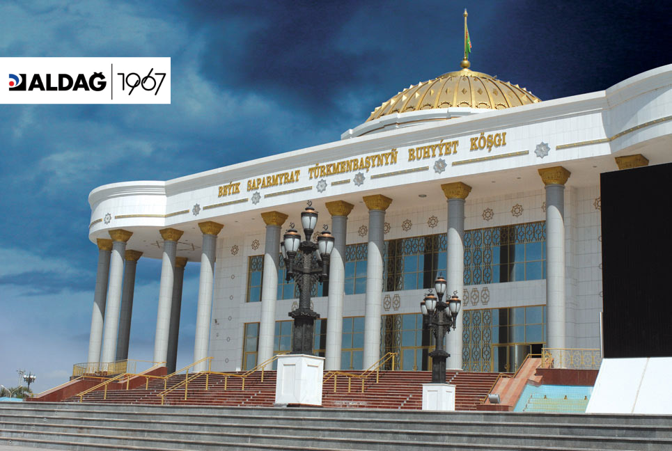 Türkmenistan Arkadağ Ruhiyet Sarayı’nda Aldağ Cihazları Kullanıldı