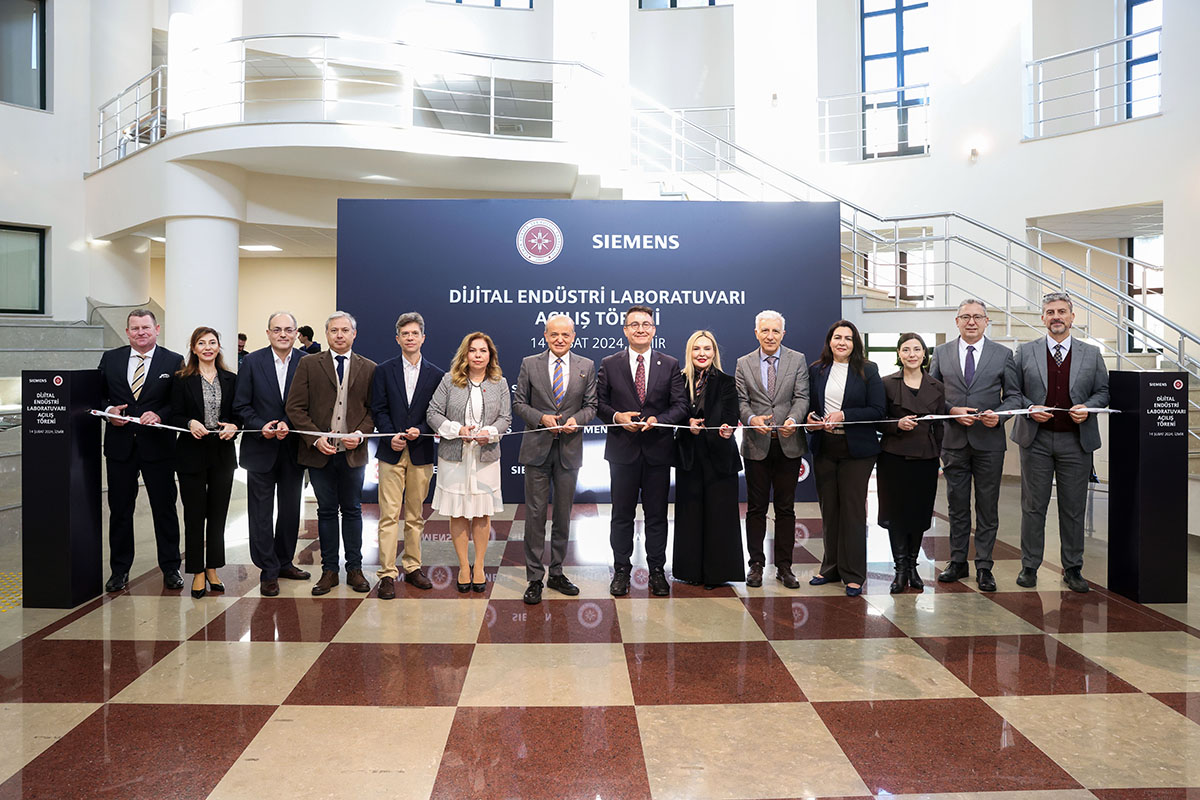 Siemens Türkiye ve İzmir Yüksek Teknoloji Enstitüsü İş Birliğinde Dijital Endüstri, Ar-Ge ve Yazılım Laboratuvarı Hizmete Açıldı