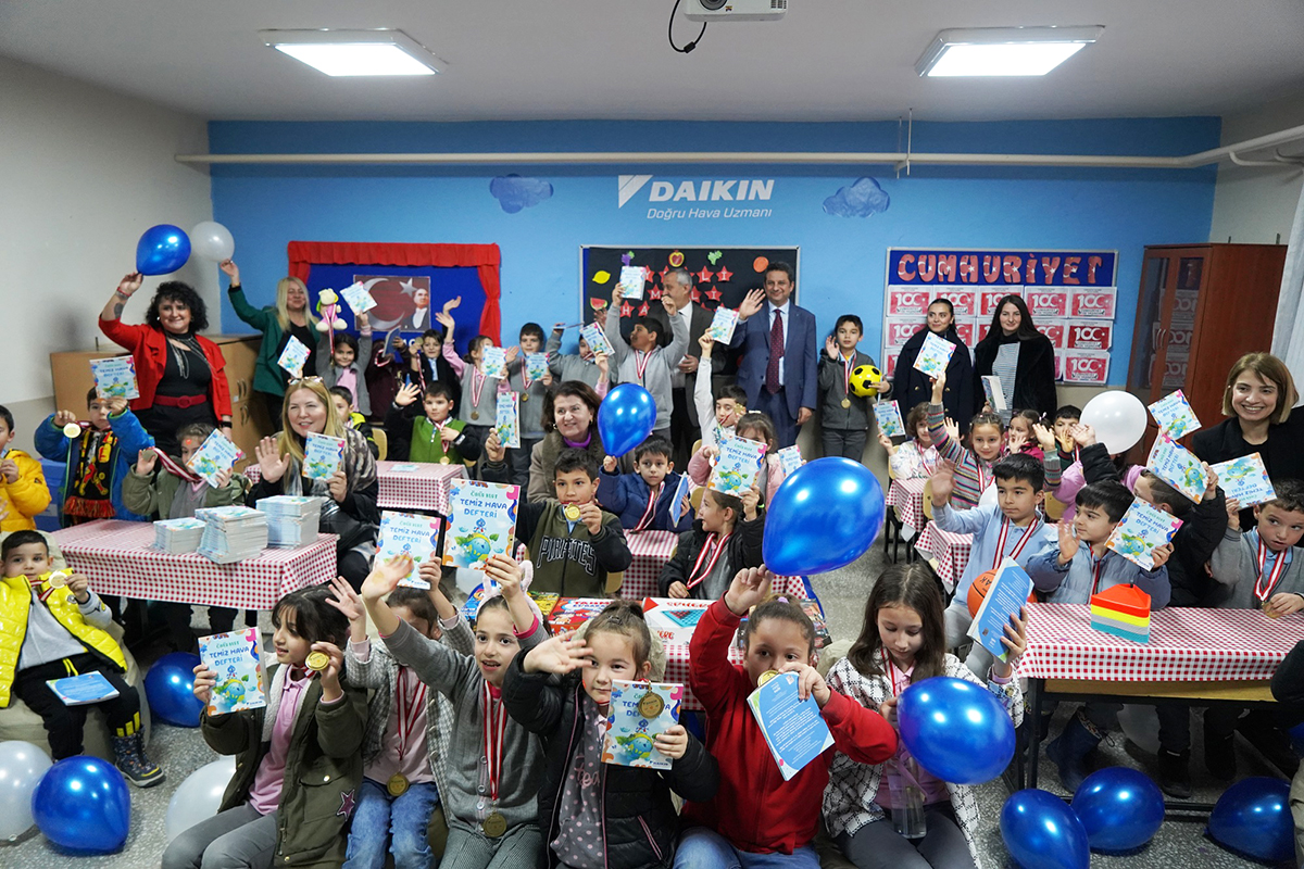 Daikin “Temiz Hava Elçileri” Projesiyle Köy Okullarında Temiz Hava ve Çevre Bilinci Kazandırıyor