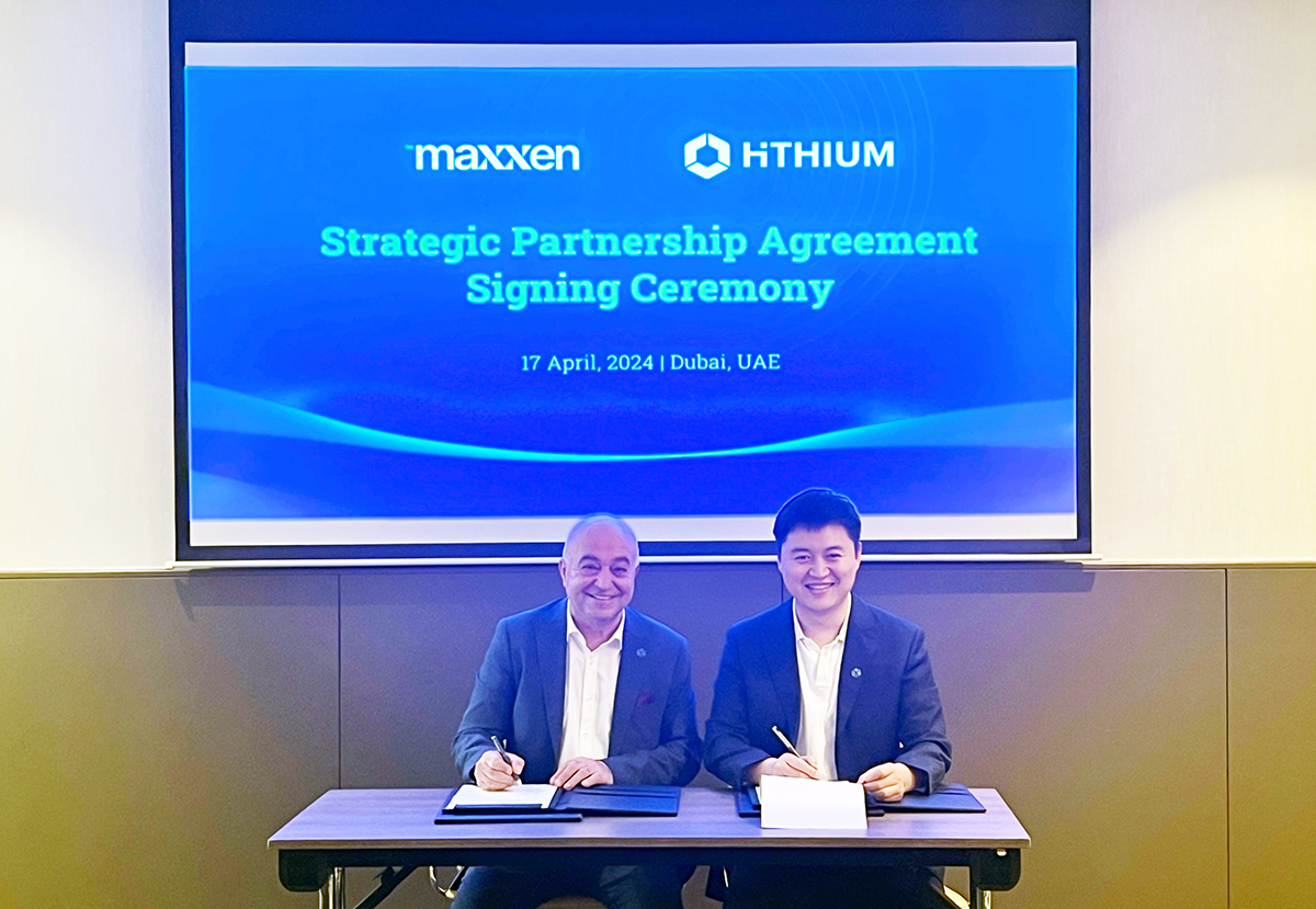 Maxxen ve Hithium stratejik ortaklık anlaşması imzaladı