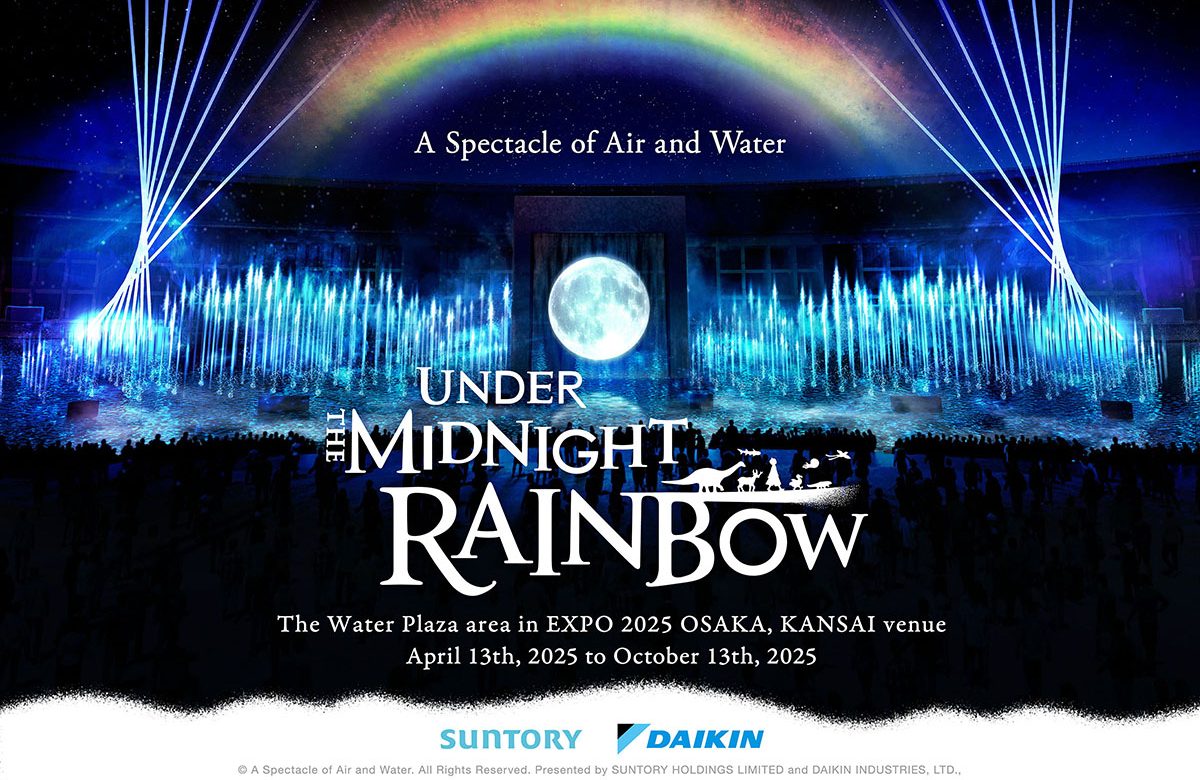 Daikin, Suntory ile Birlikte Expo 2025 Osaka, Kansai’de “Gece Yarısı Gökkuşağının Altında” adlı hava ve su gösterisi yapacak