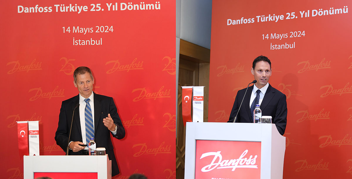 Türkiye’nin karbondan arındırma yolculuğundaki güçlü çözüm ortağı Danfoss, 25.yılını kutluyor