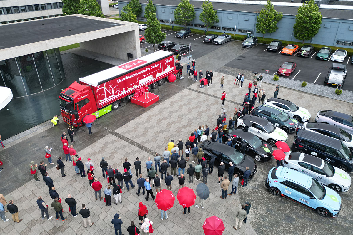 Danfoss’tan “Dünyanın en büyük elektrikli ağır hizmet tipi yolculuğu”