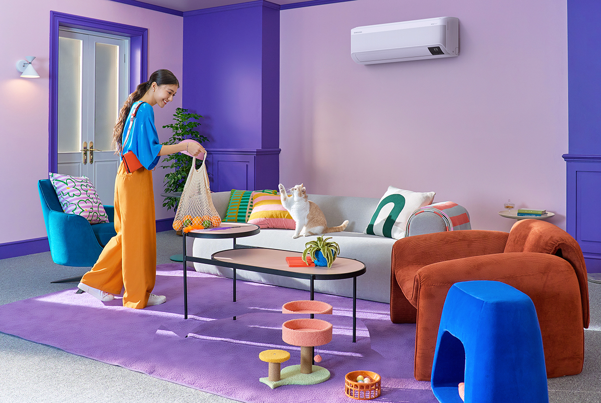 Samsung WindFree™ klimalar SmartThings’in “Hoşgeldin Serinliği” özelliği ile kişiselleştirilmiş konfor sunuyor