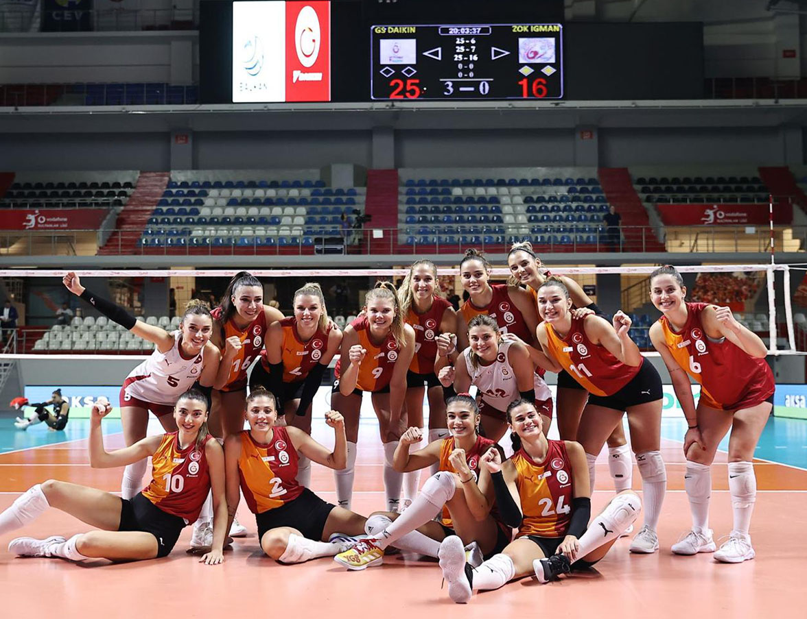 Galatasaray Daikin Kadın Voleybol Takımı, Yeni Sezona Güçlü Başlıyor