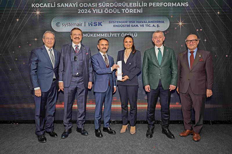 Kocaeli Sanayi Odası’ndan Systemair Türkiye’ye “Mükemmeliyet Ödülü”