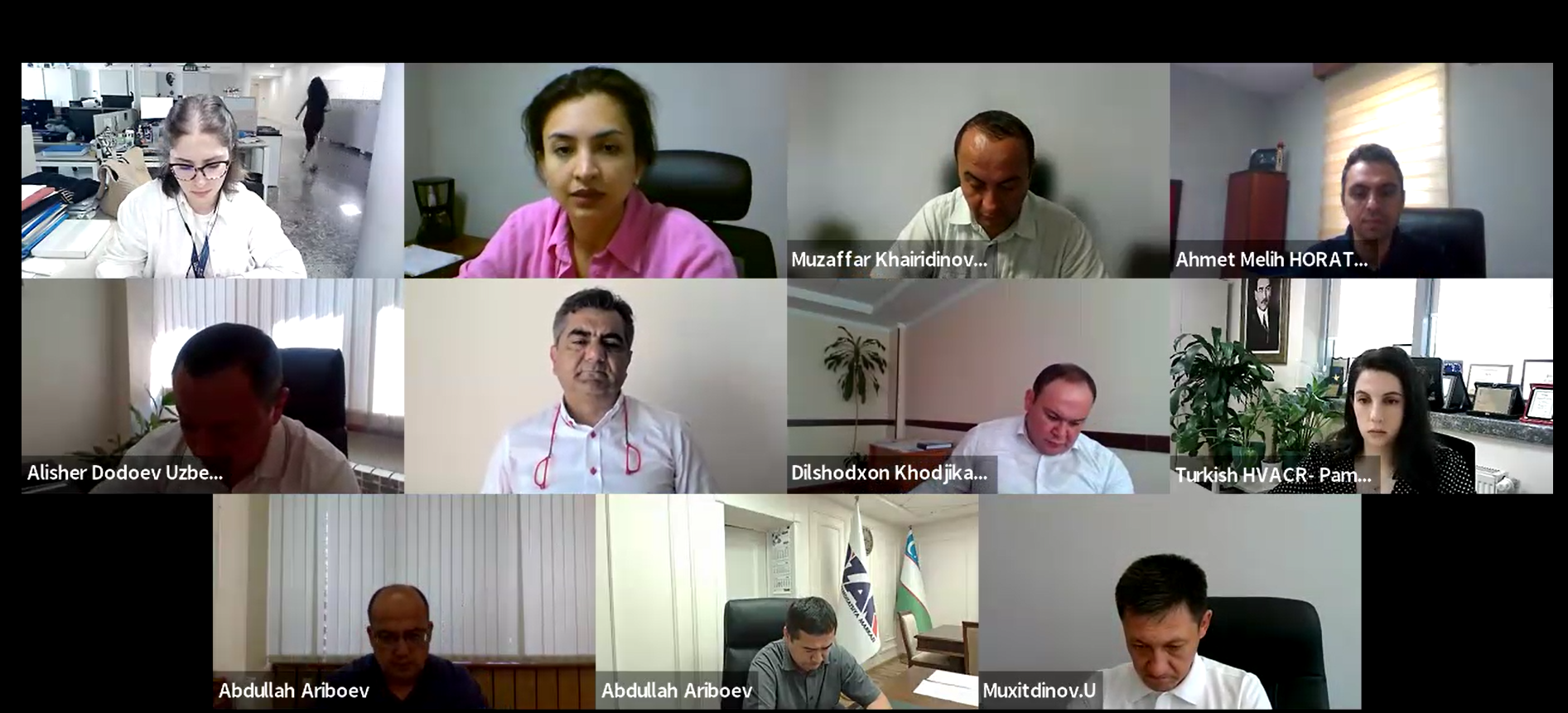 Türkiye – Özbekistan Ortak Webinarı: Enerji Verimliliğinde Yeni Dönem Başlıyor