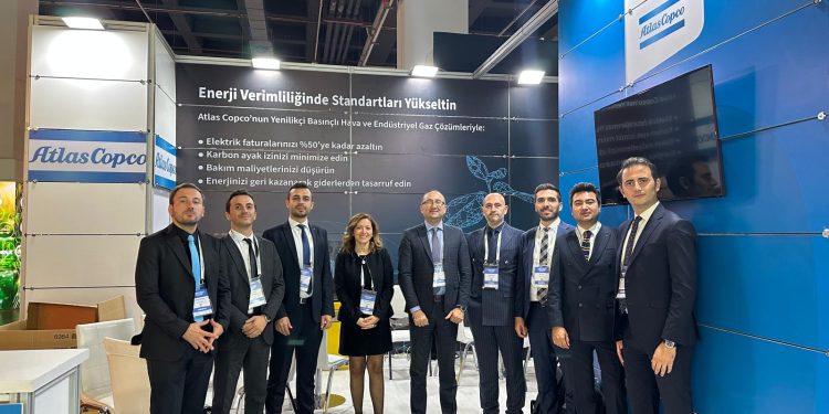 Atlas Copco Enerji Verimliliği Fuarı’nda Sanayide Verimli Büyümenin Yol Haritasını Paylaştı