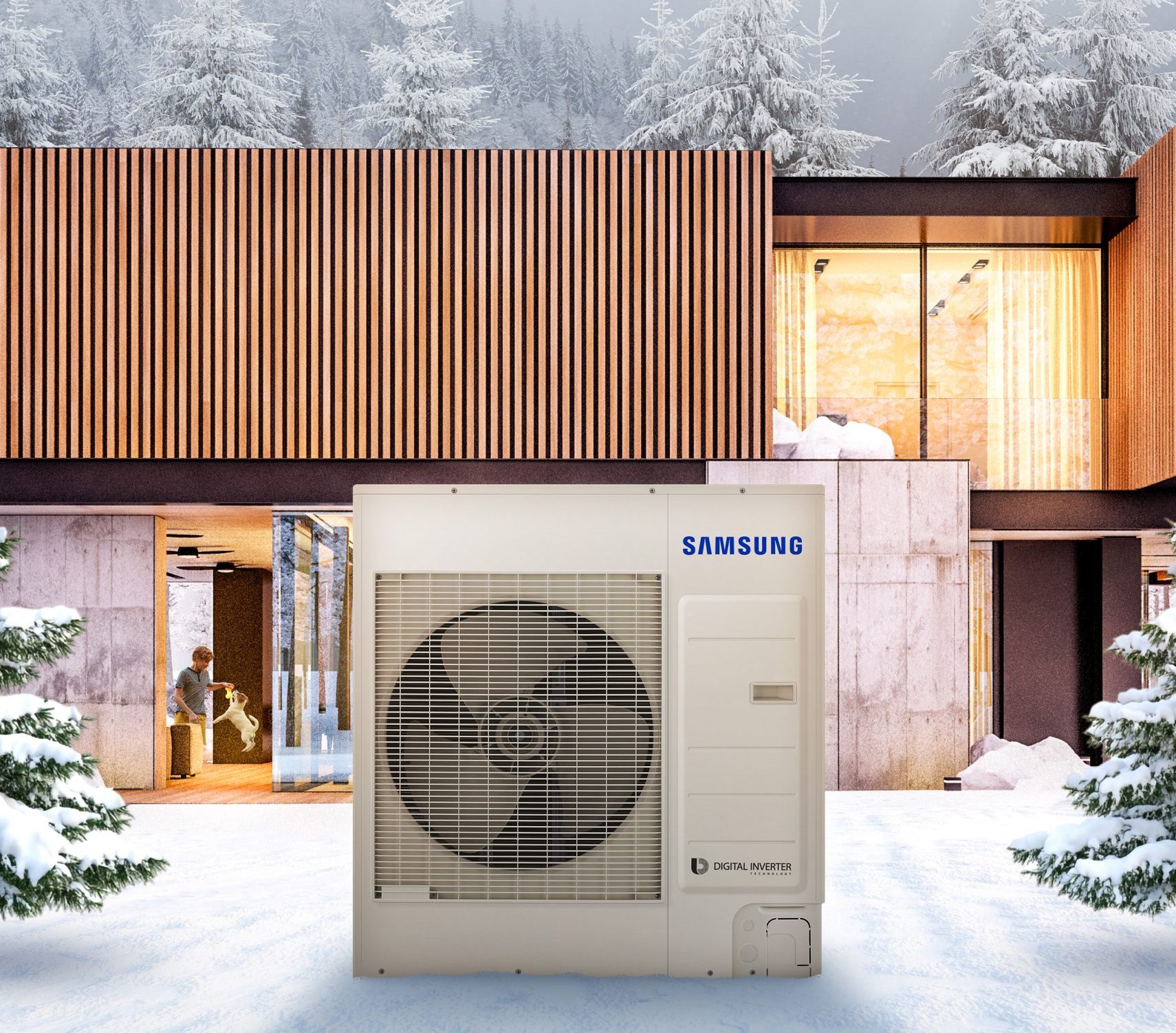 Samsung Monoblok Isı Pompası ile eviniz hep istediğiniz sıcaklıkta