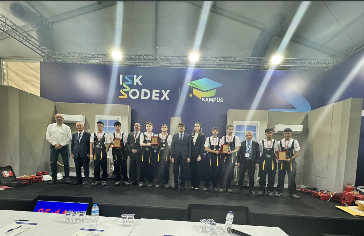 Genç İklimlendirmeciler ISK-SODEX 2025’te Becerilerini Sergiledi