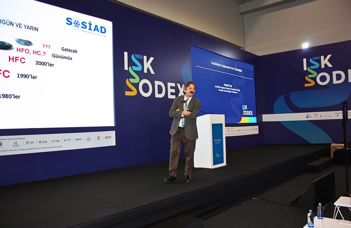 SOSİAD, ISK-SODEX 2025’te “Endüstriyel Soğutmada Yeni Teknolojiler”i Anlattı