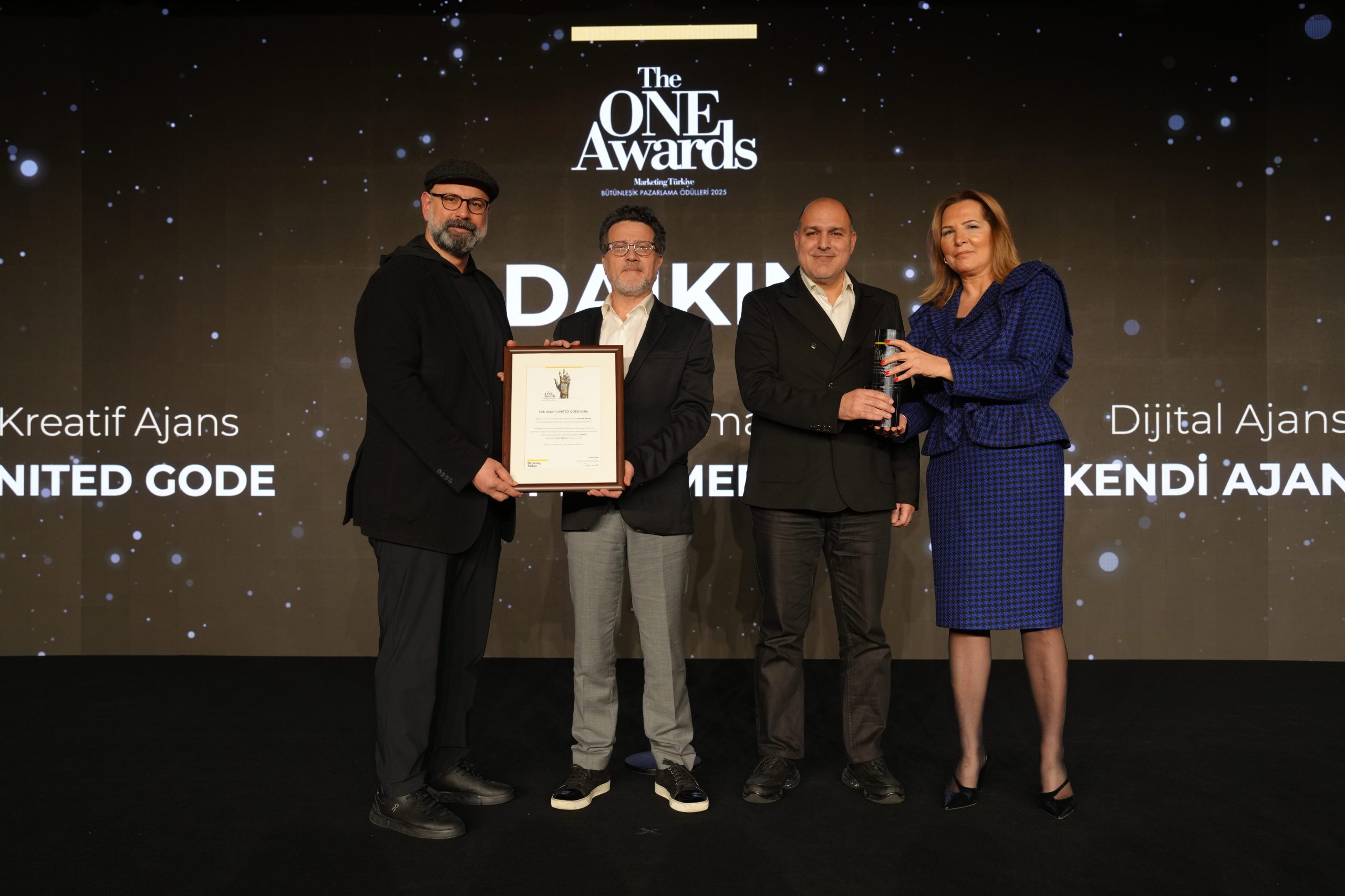 DAIKIN TÜRKİYE, THE ONE AWARDS’TA BEŞİNCİ KEZ “YILIN İTİBARLISI” SEÇİLEREK BÜYÜK ÖDÜLÜ KAZANDI  