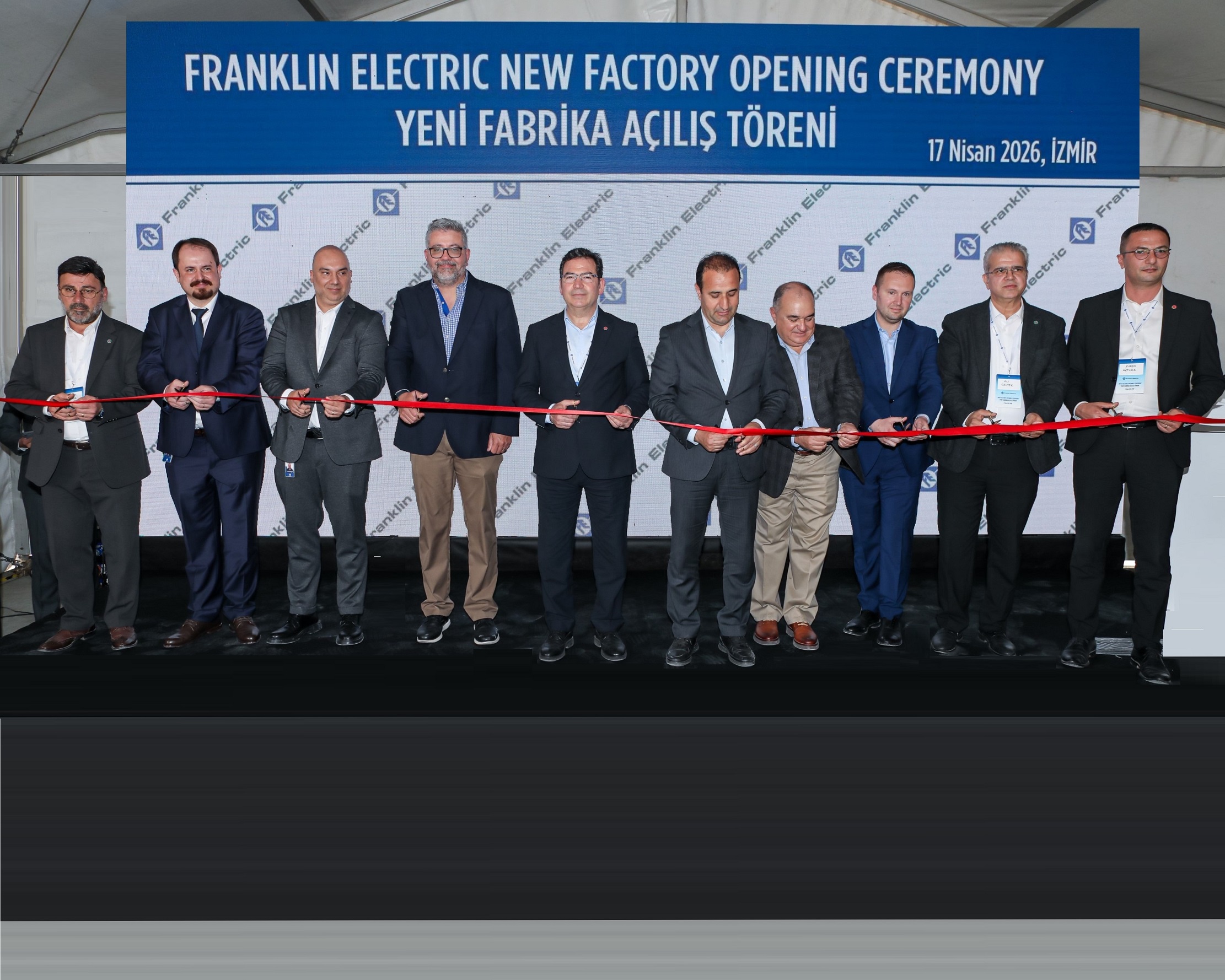 Franklin Electric, İzmir Torbalı’daki Yeni Fabrikasını Hizmete Açtı